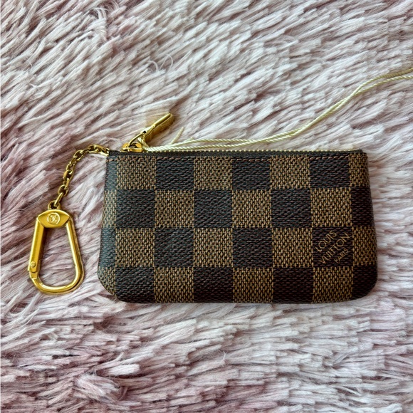 NWT Louis Vuitton Damier Ebene Key Pouch - Picture 3 of 8